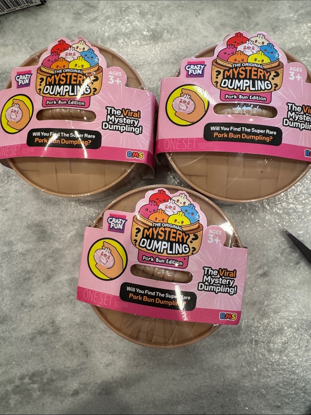 Mystery Dumpling Pork Bun Edition - Pink Surprise Toy